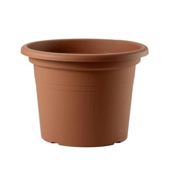 Pot cilindro 25 cm terracotta Re-Pot plastic