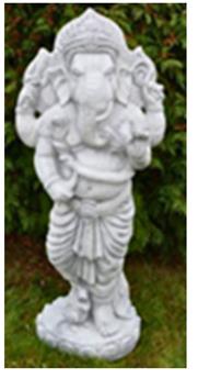 Ganesha debout Ht 62 cm beton (REF)