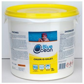 Blue Ocean chlor-o-galet 4 kg + 1 gratuit