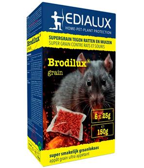 Brodilux Grain 150 g Edialux Rats et souris